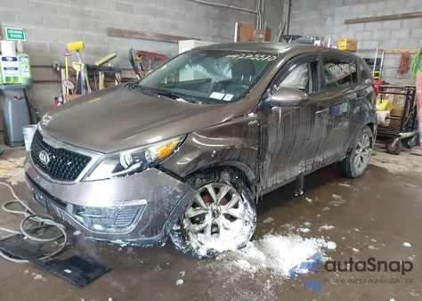 2015 Kia Sportage Lx из США, поврежденный, VIN KNDPBCAC1F7739283